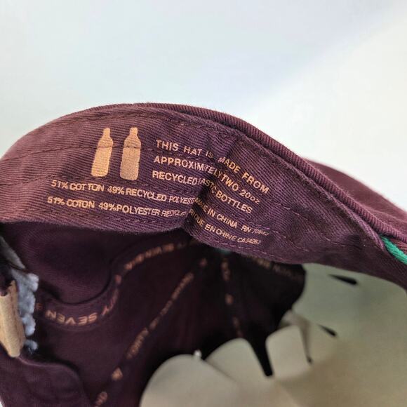 Texas A&M Aggies ’47 Brand Fitted Hat S NWT Maroon Recycled Polyester Cotton - Picture 11 of 12